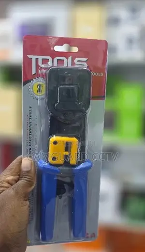 RJ45 Pass-Through Crimping Tool for Cat5e Cat6