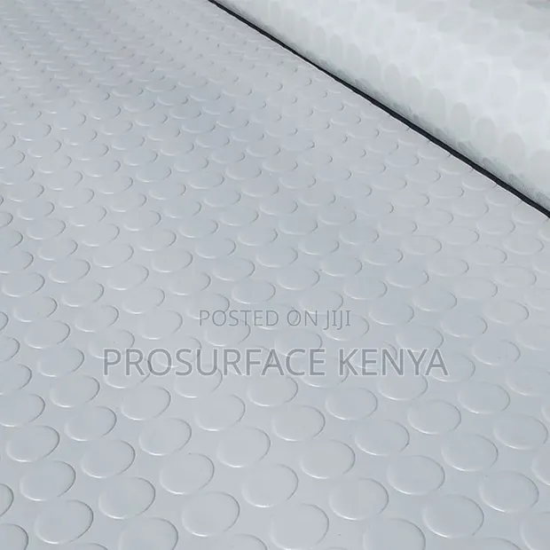 Coin Pattern PVC Mat 2mm - Anti-Slip Floor Mat - 1