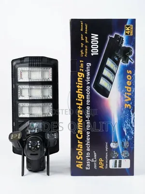 WiFi Solar Camera and Street Light