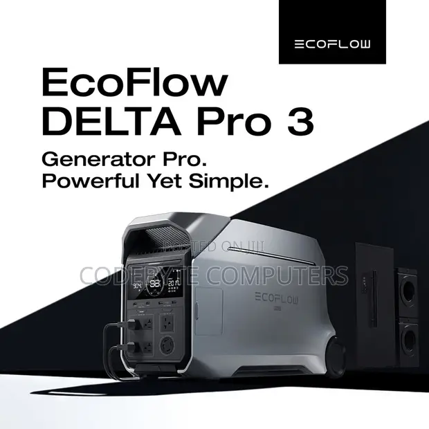 EcoFlow DELTA Pro 3 Kituo cha Umeme Kinachobebeka - 1