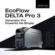 EcoFlow DELTA Pro 3 Kituo cha Umeme Kinachobebeka - 1