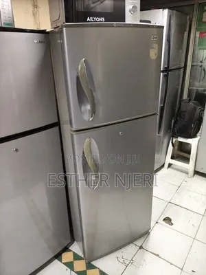 LG Double Door Fridge Nyeupe