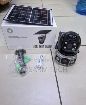 Wireless V380 Dual Lens Solar 4G CCTV Camera