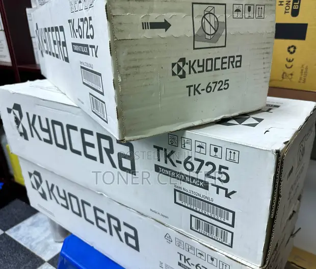 Kyocera TK-6725 Katriji Nyeusi ya Toner Inayodumu - 1