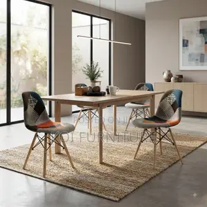 Viti vya Kula vya Nyumbani - Rangi Nyingi Mtindo wa Eames