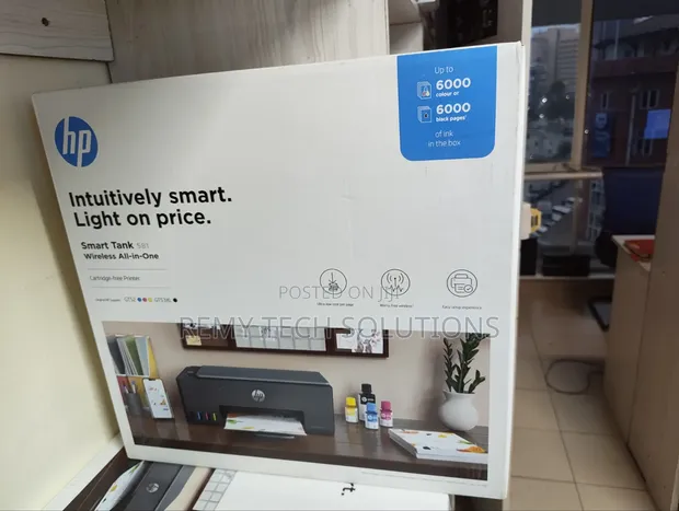 HP Smart Tank 581 Wireless Color Printer - 1