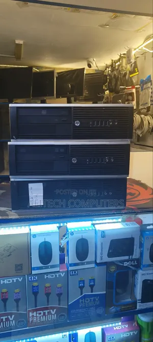 Kompyuta ya HP Compaq Desktop Intel Core i5 4GB RAM 256GB HDD
