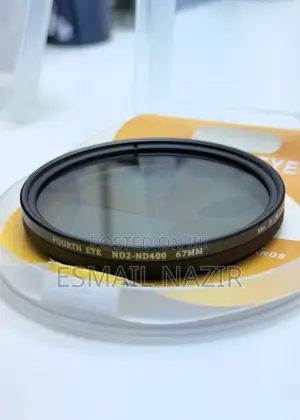Seti ya Vichujio vya Kamera 67mm CPL + Fader ND