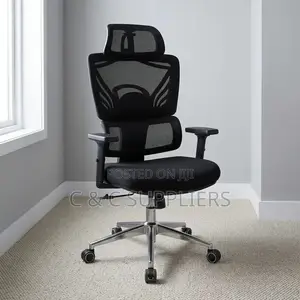 Ergonomic Orthopedic Black Mesh Office Chair