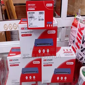 Hikvision DS-3E0510P-E/M 8-Port PoE Unmanaged Switch