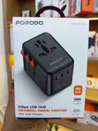 Porodo Universal Travel GaN Quick Charger PD 65W - Black - 3
