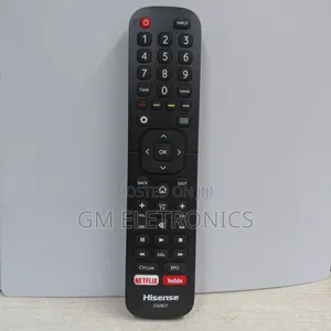 Original Hisense EN2B27 Remote Control + AAA Batteries