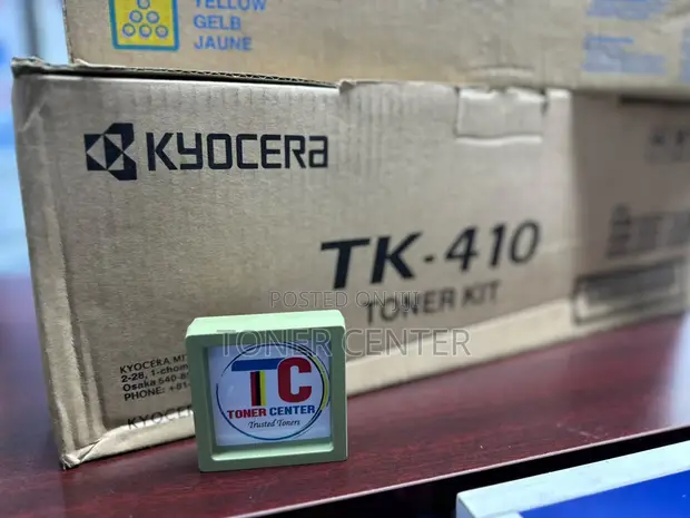 Toner Nyeusi Asili ya TK-410 kwa Kyocera KM-1635 - 1