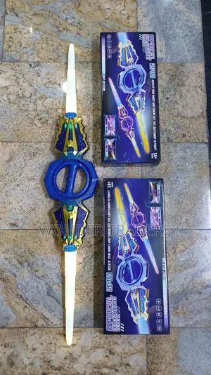 Rechargeable Double Edged Toy Sword with Lights and Music