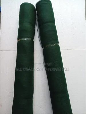 Dark Green Construction Safety Net