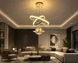 Modern Tri-Colour LED Chandelier - 2