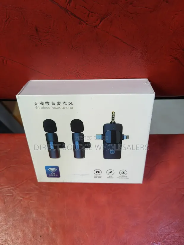 New Portable Recording 3-in-1 K15 Wireless Microphone - 1