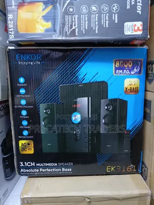 Enkor EK3161 3.1 Channel Speaker with Remote Control