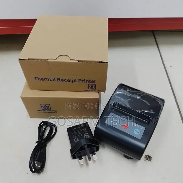Portable P58E Bluetooth Receipt POS Printer - 1