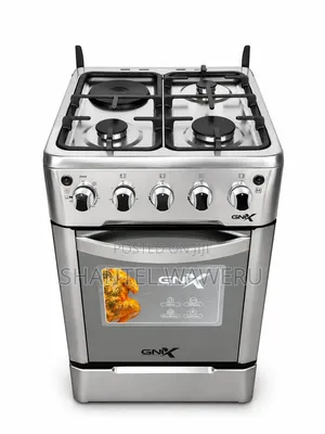 Gnix 50x50 Standing Cooker with Electric Oven