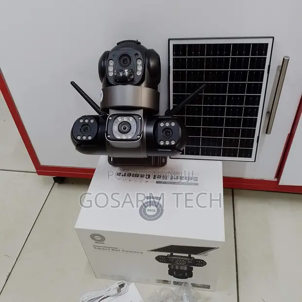 VTS28 Triple Lens 4G Solar Powered Camera - 1