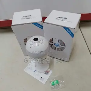 V380 Smart WiFi Bulb Camera - 360° Panoramic