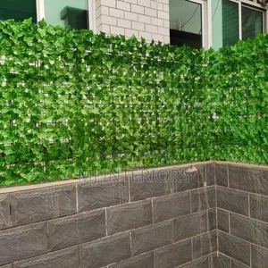 Artificial Green Privacy Fence Roll for Outdoor Wall Decoration
