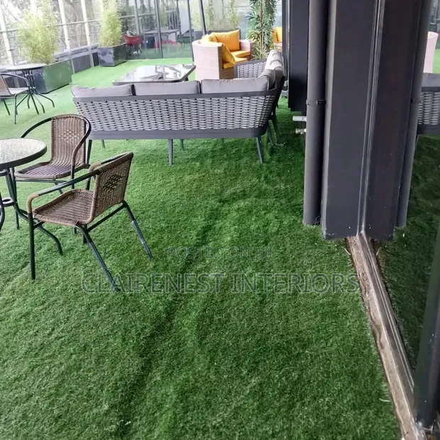 Artificial Grass Carpet 35mm Green Flooring - 1