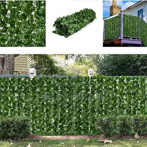 Artificial Green Hedge Fence Roll for Balcony and Walls