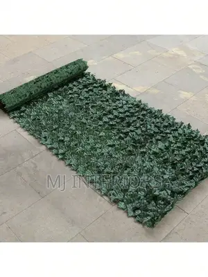 Dense Green Artificial Privacy Fence Roll