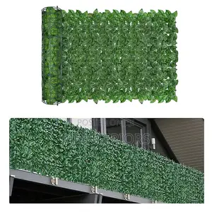 Premium Green Artificial Hedge Fence Roll for Home Privacy