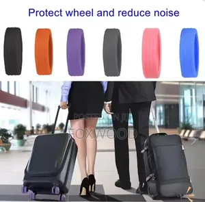 Vifuniko vya Magurudumu ya Mizigo vya Silicone 8pcs