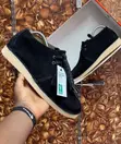Clarks Originals Desert Trek Black Suede - 1