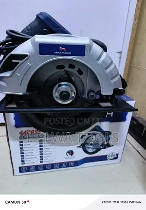 Maxmech 1400W Msumeno wa Umeme wa Duara