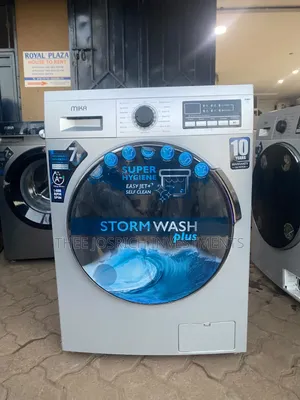 Silver Mika 7 Kg Front Load Washing Machine