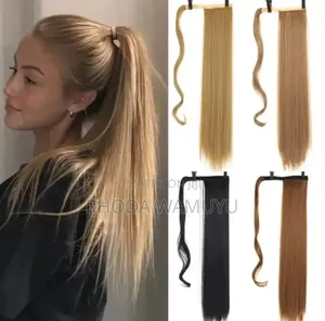 Semi-Human Hair Extensions