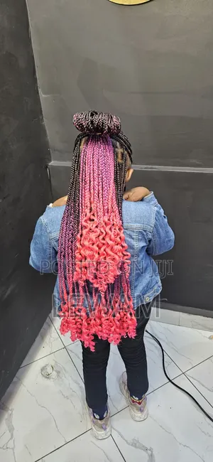 Ombre Braid kwa Nywele za Watoto