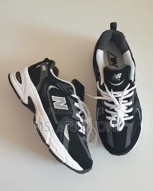 New Balance 530 Nyeusi, Kijivu na Nyeupe