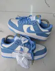 Nike Dunk Low "University Blue" Viatu vya Ngozi - 1