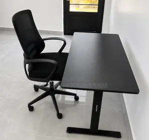Black Electric Adjustable Table