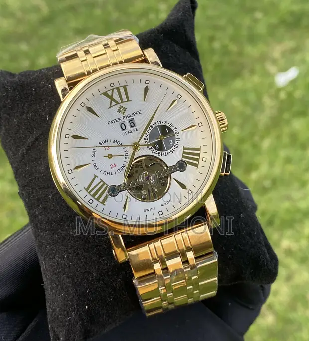 Saa ya Patek Philippe Open-Heart Tourbillon Automatic - 1