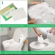Vifuniko vya Kiti cha Choo Vinavyotumika Mara Moja 30pcs - 2