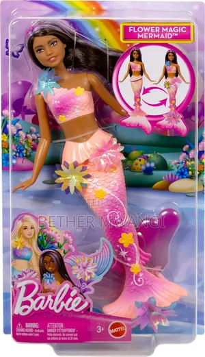 Barbie Flower Magic Mermaid Doll