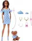 Barbie Twinning Looks Doll with Pet Dog Accessories - 2