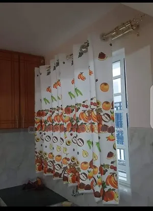 Pazia la Jikoni Lenye Muundo wa Matunda