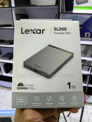 Lexar SL200 1TB Portable SSD Rangi Kijivu