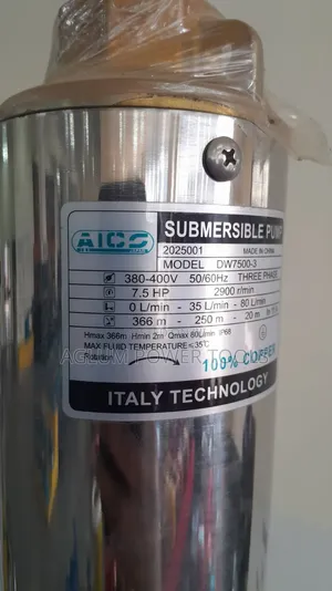 Pampu ya Kuzamisha Aico 7.5HP Awamu Tatu 366M