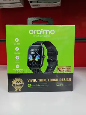 Oraimo Watch 5 2.01" HD Panda Glass 1ATM Smart Watch