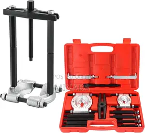 Seti ya Vifaa vya Kutoa Fani (Bearing Separator Puller) Vipande 14, 2" 3" Tani 5