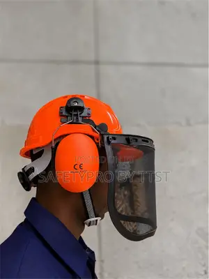 Forestry Helmet with Ear Protection and Mesh Face Shield